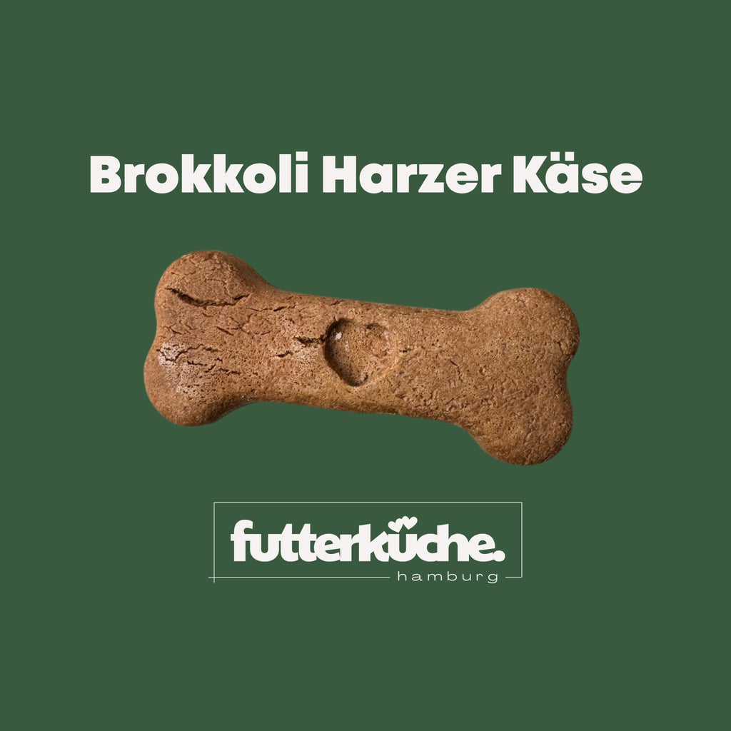 Knusperknochen Brokkoli Harzer Käse