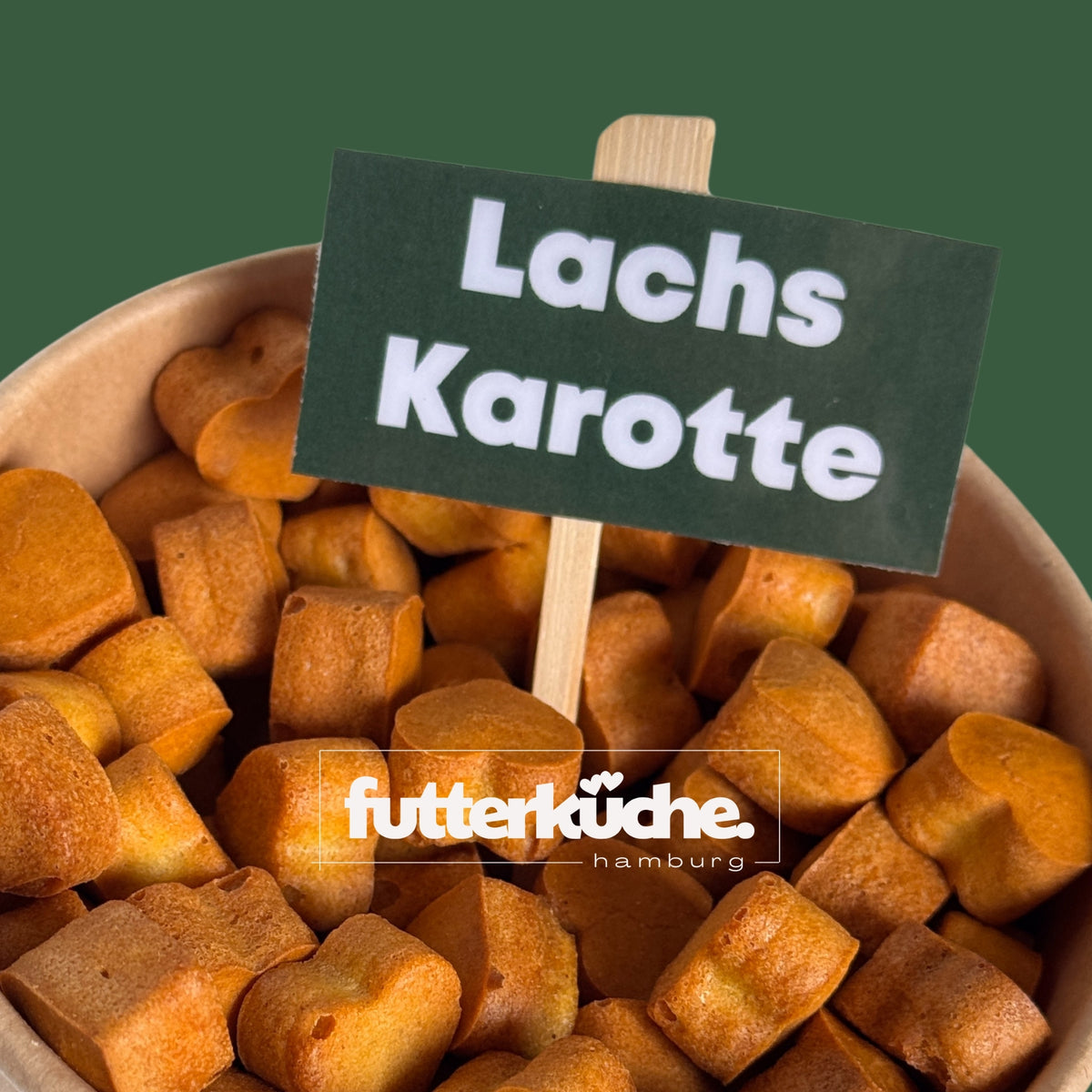 WUFF! Hundekekse Lachs Karotte