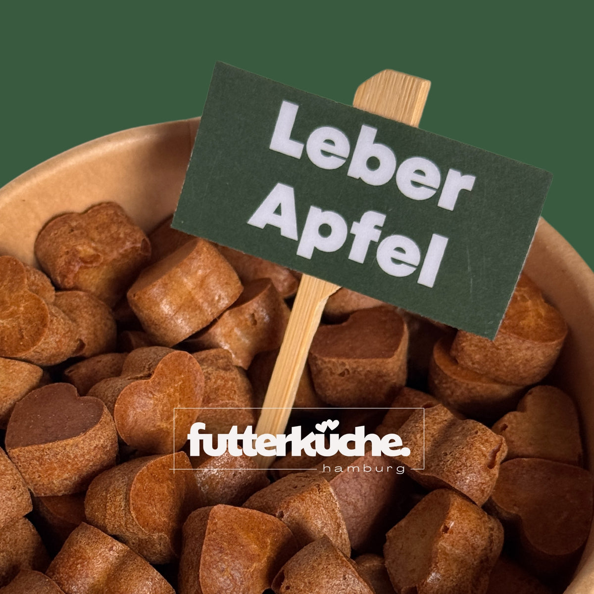 WUFF! Hundekekse Leber Apfel