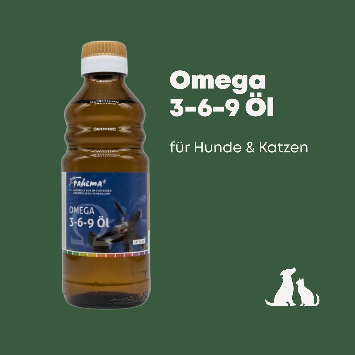 pahema Omega-3-6-9 Öl für Hunde & Katzen