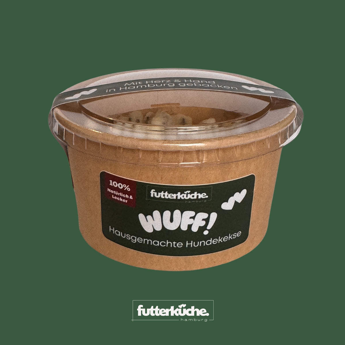 WUFF! Hundekekse Kokos Chiasamen