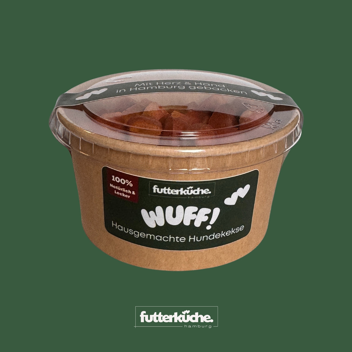 WUFF! Hundekekse Rote Bete Hüttenkäse