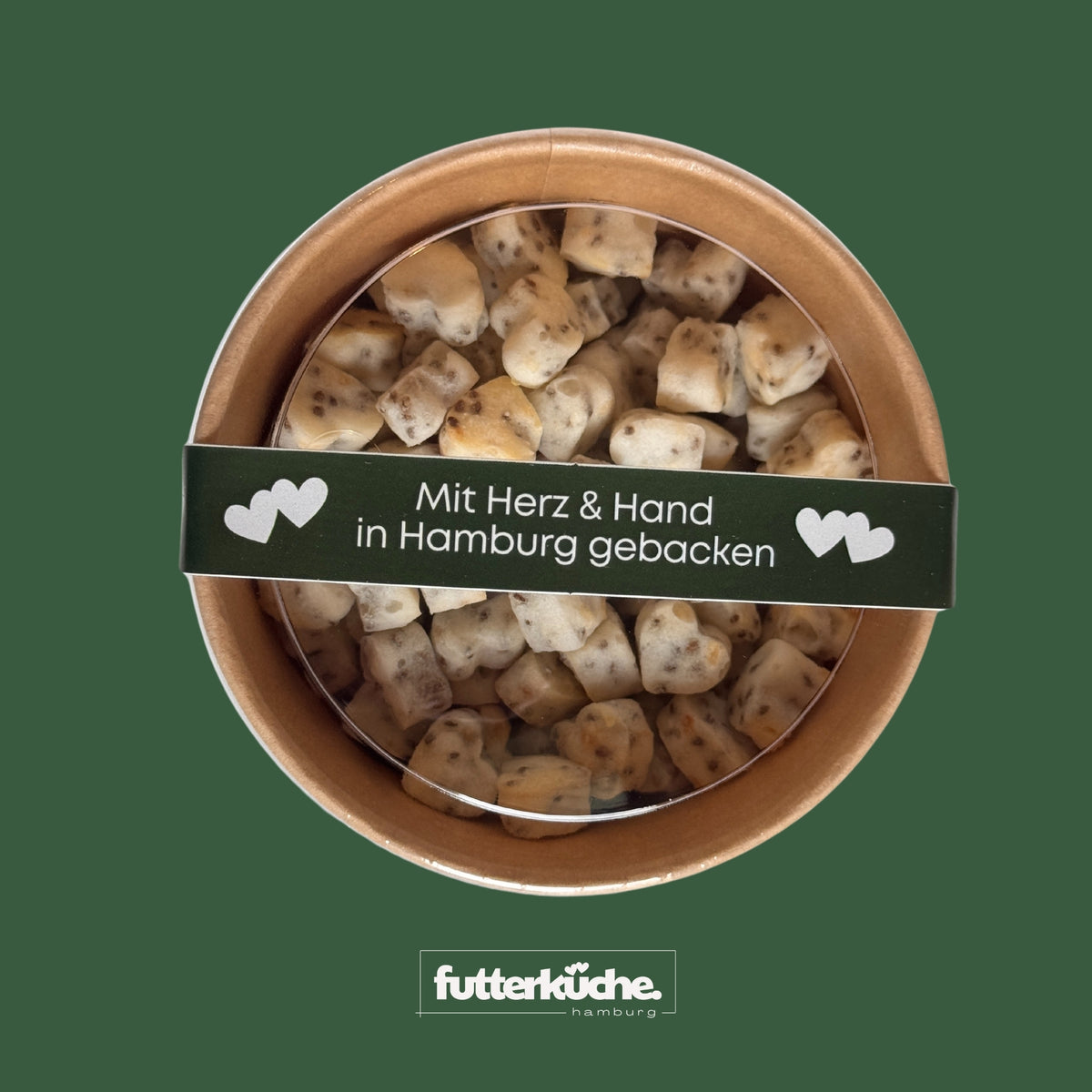 WUFF! Hundekekse Kokos Chiasamen