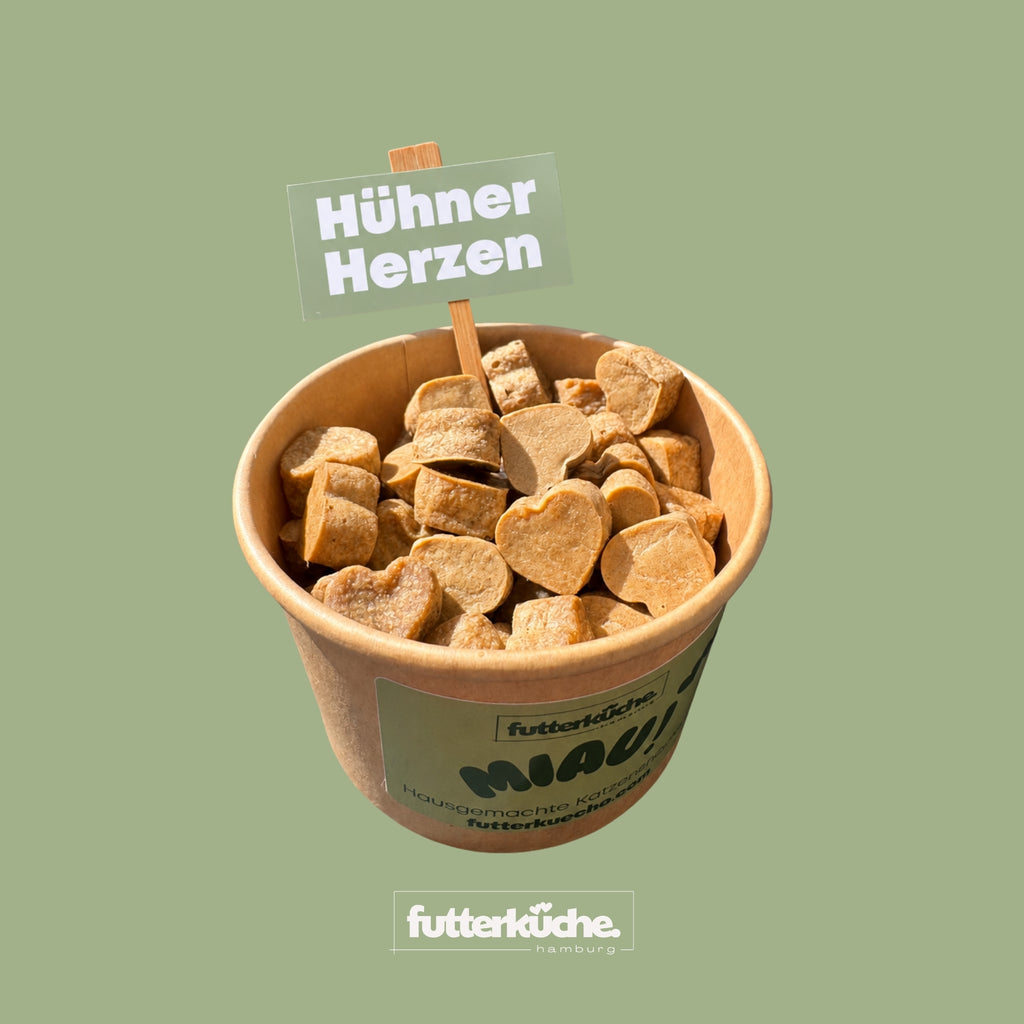 MIAU! Katzensnacks Hühnerherzen