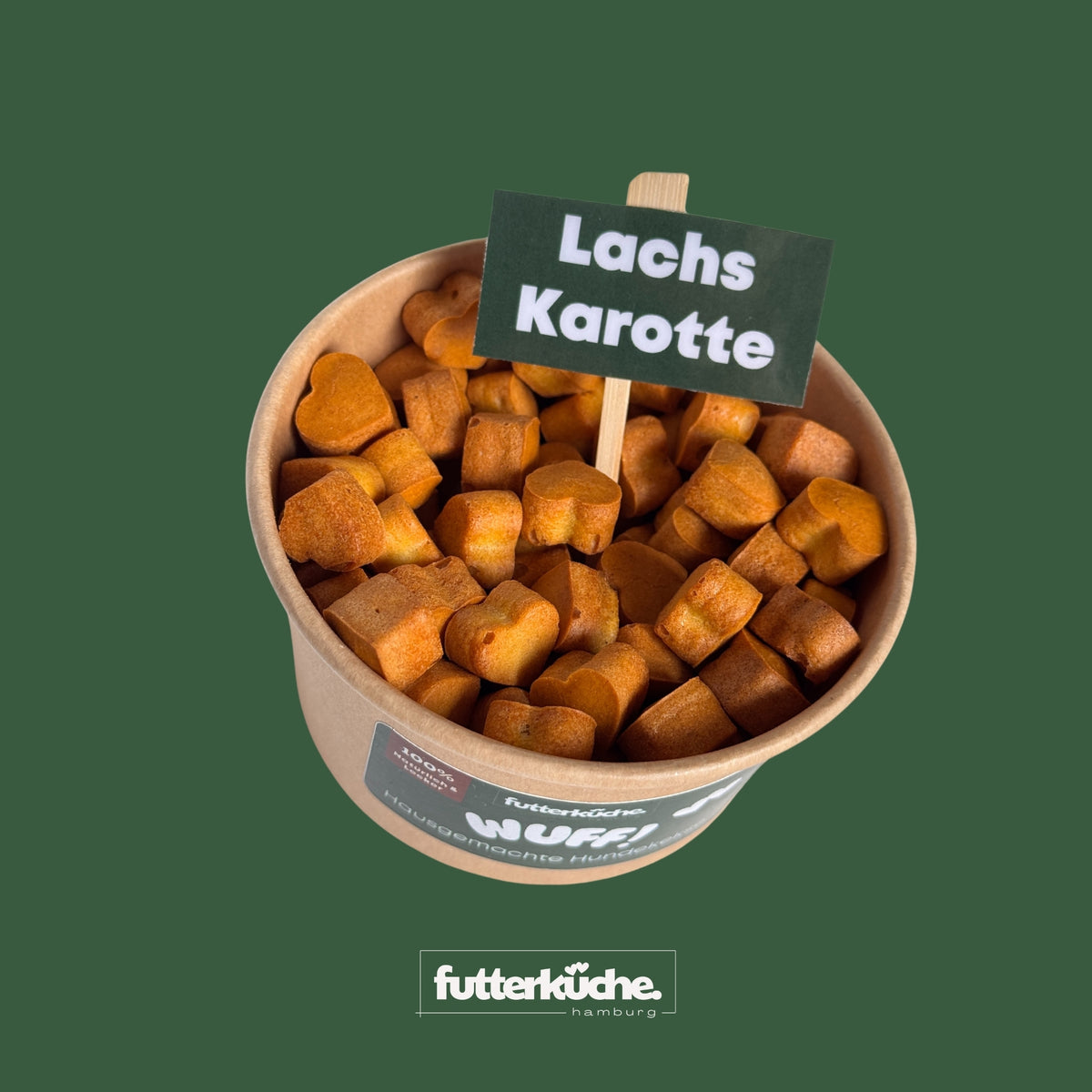 WUFF! Hundekekse Lachs Karotte