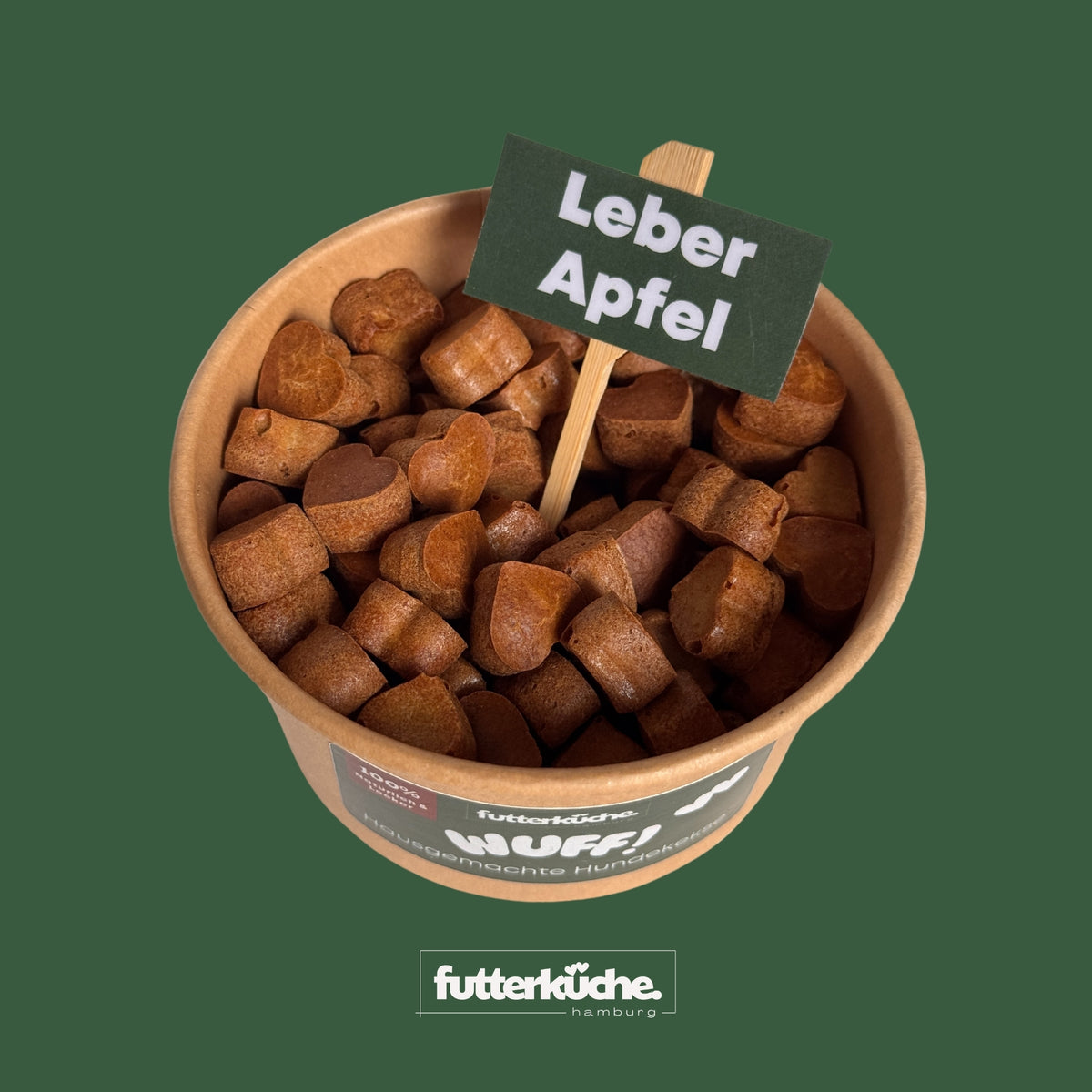 WUFF! Hundekekse Leber Apfel