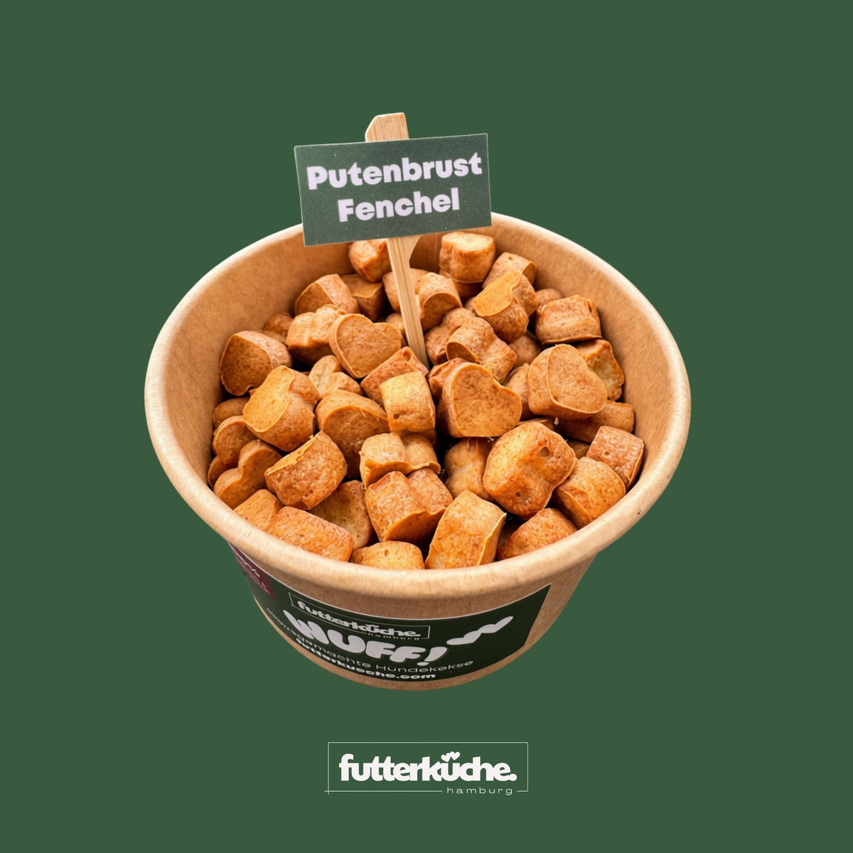 WUFF! Hundekekse Putenbrust Fenchel